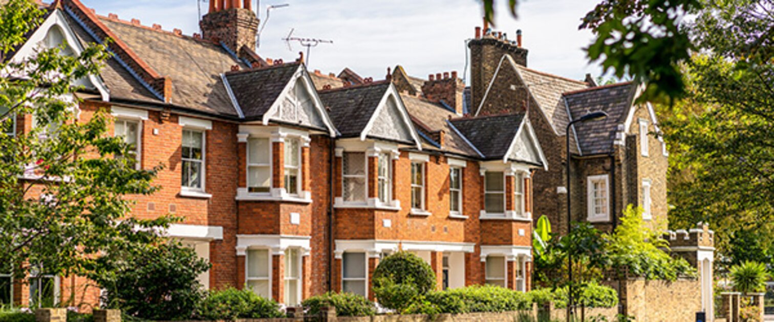 row of houses